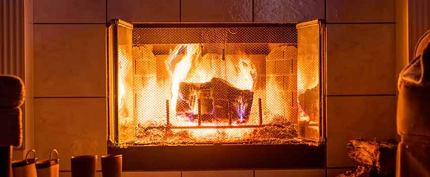 Mendota Hearth Landscape Fireplace Installation in Richmond, Kentucky