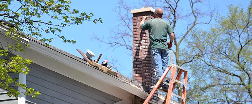Vinyl and PVC Chimney Flashing Installation in Richmond, KY